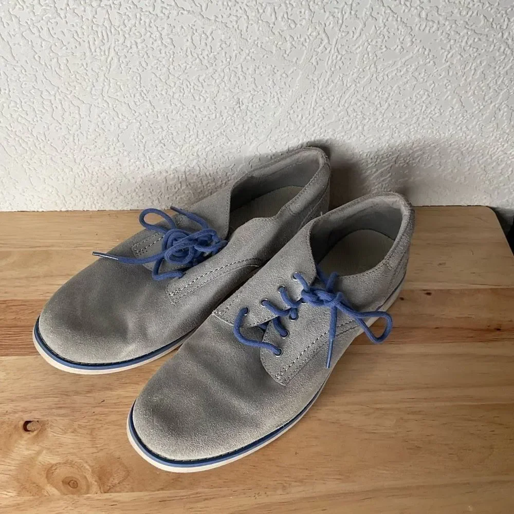 TIMBERLAND women’s 7,5‎ Oxford Derby shoes 8924A Earthkeepers CLASSIC gray suede - Picture 13 of 15